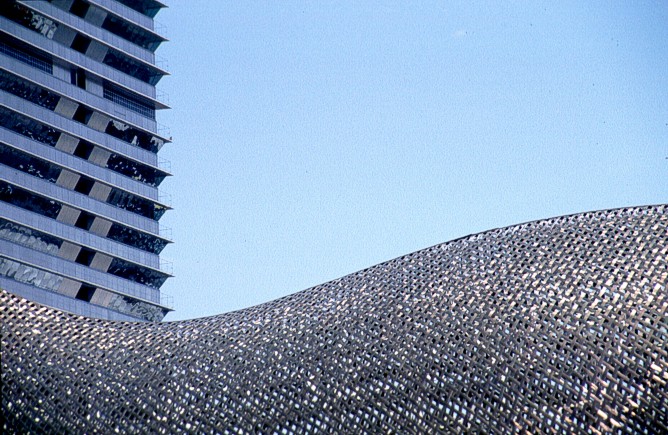 Whale, Barceloneta, Frank Gehry