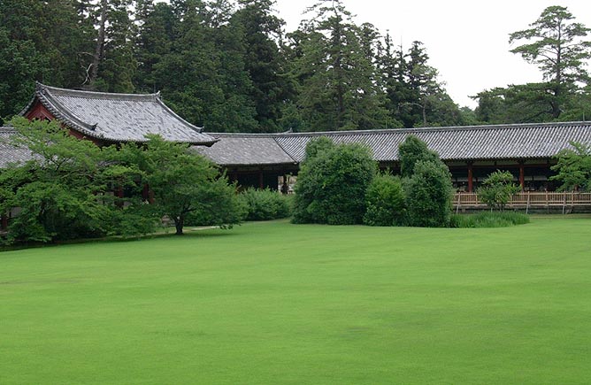 Garden, Todai-ji, Nara