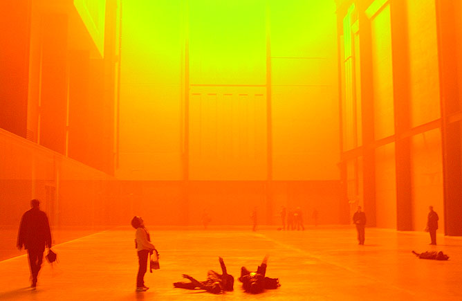 Unilever series, Tate Modern, Olufur Eliasson