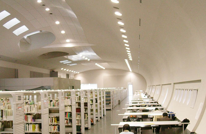 Miyagi Prefectural Library, Hiroshi Hara