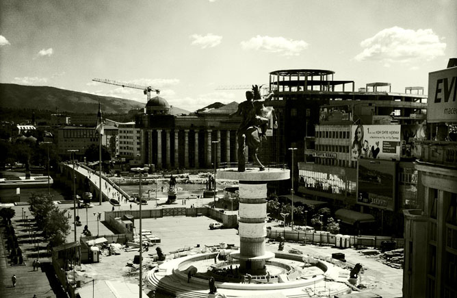 Main Square with Alexander, Skopje
