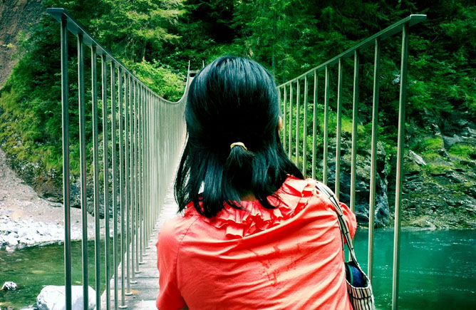 Ryoko and the Bridge