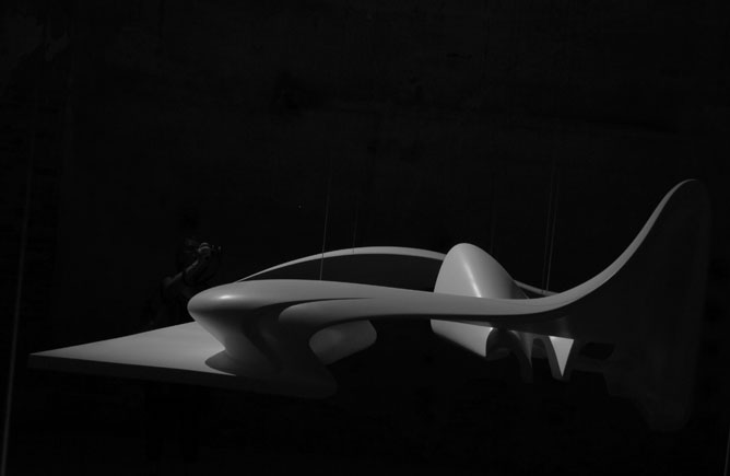 Zaha Hadid: Heydar Aliyev Centre, Presentation Model, Arsenale, Venice