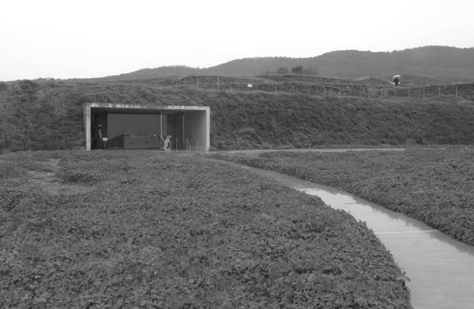 Ryue Nishizawa: Teshima Art Museum, entrance building