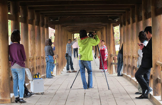 Photo shoot, Tofuku-ji