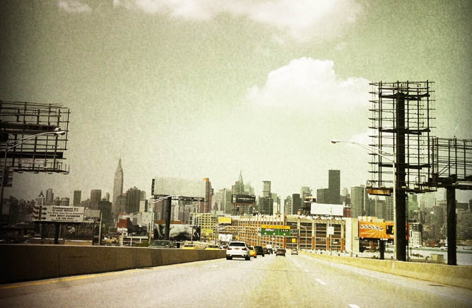 New York on the road